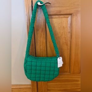 NWT Puffer quilted shoulder bag